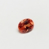 Orange sapphire-7.11x5.66mm-1.38CTS-Oval